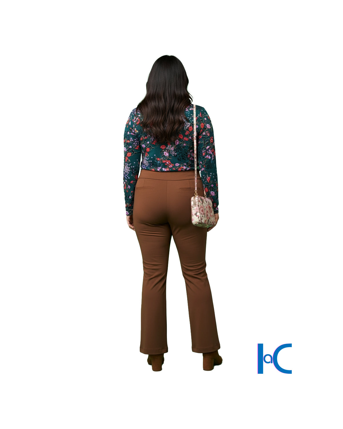 PETITE REGULAR FLARE LEG PANTS
