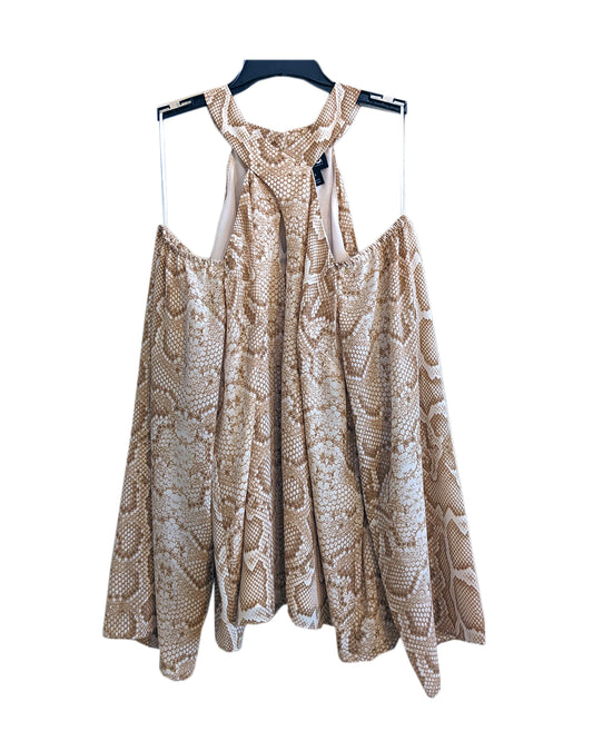 SNKE HALTERNECK LONG-SLEEVE TOP