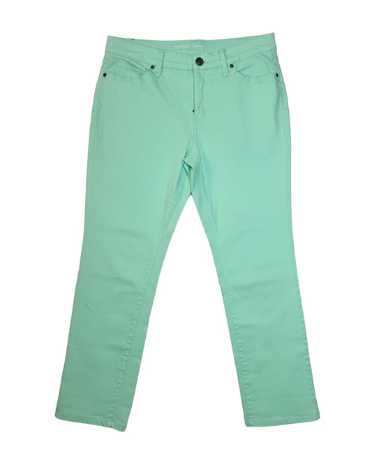 PISTACHIO SLIMMING CURVY CAPRI