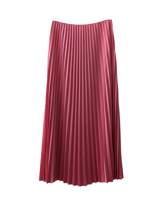 STRAWBERRY ICE PLEATED MAXI