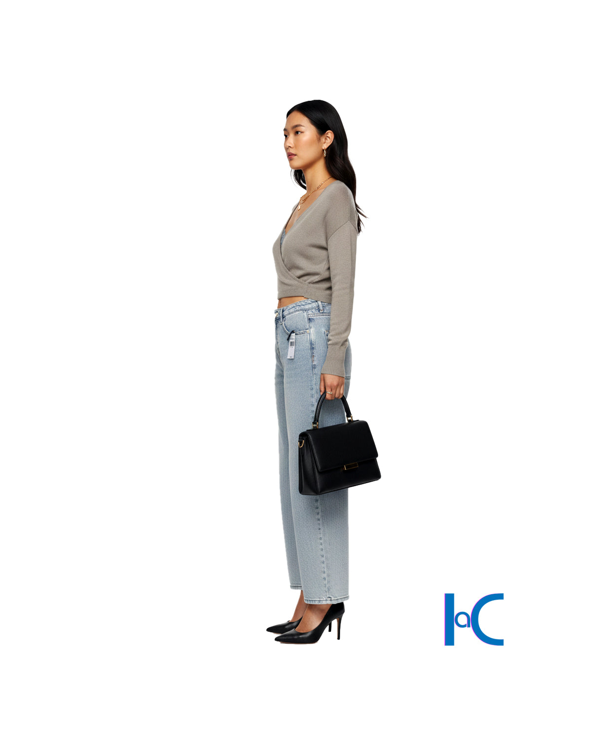 WOMEN'S CASUAL TIE-FRONT CARDIGAN