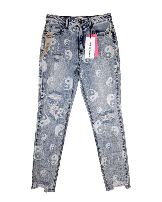 YING YANG THE BLUE JEANS