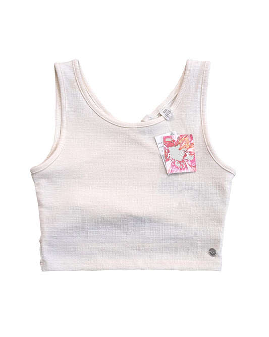 SLEEVELESS CROPPED TANK TOP