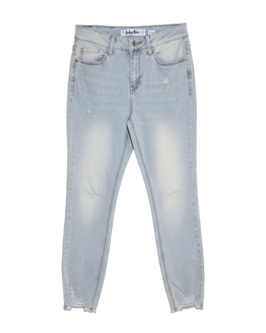 HIGH-RISE CURVY CROPPED JEANS