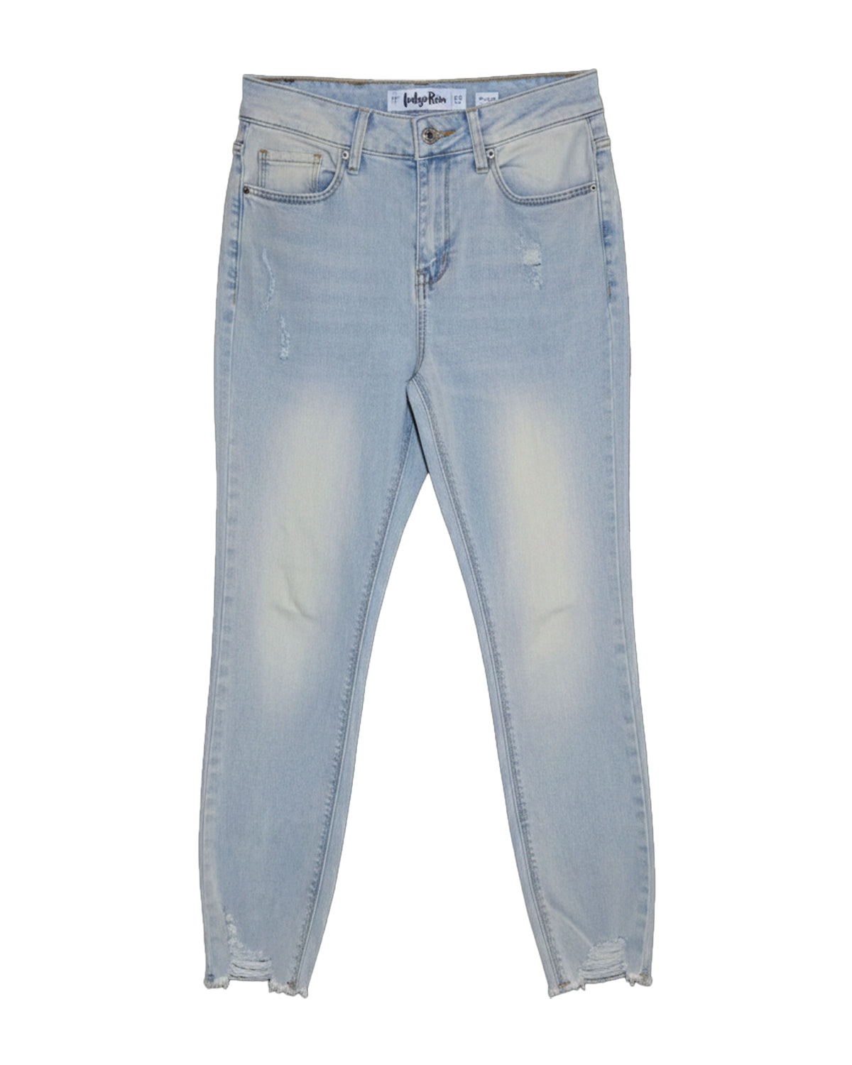 JUNIOR'S CURVY FIT CROPPED JEANS