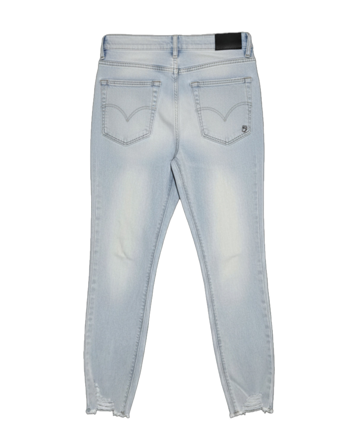 HIGH-RISE CURVY CROPPED JEANS