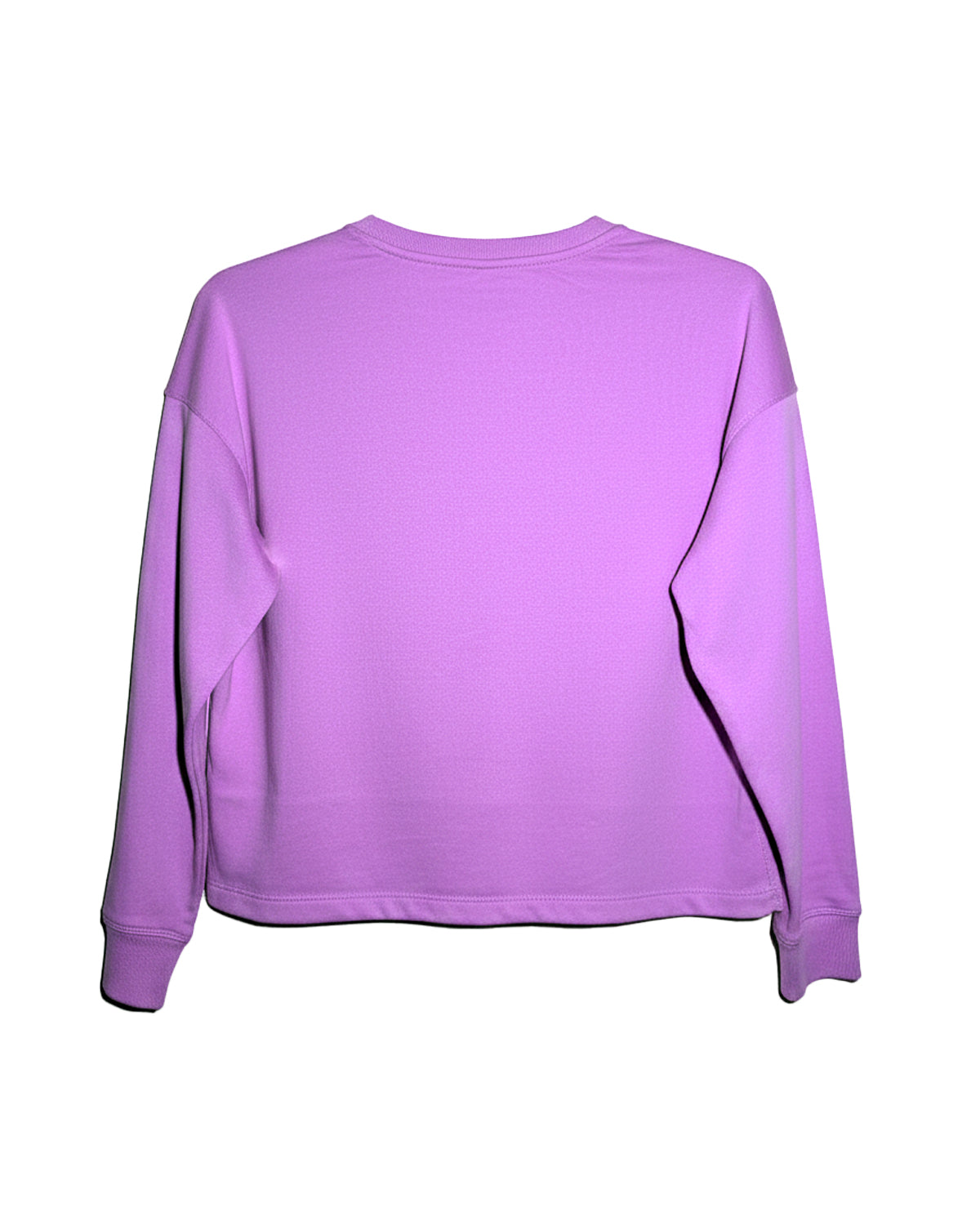 DUSTY MAUVE SPIT-HEM SWEATSHIRT