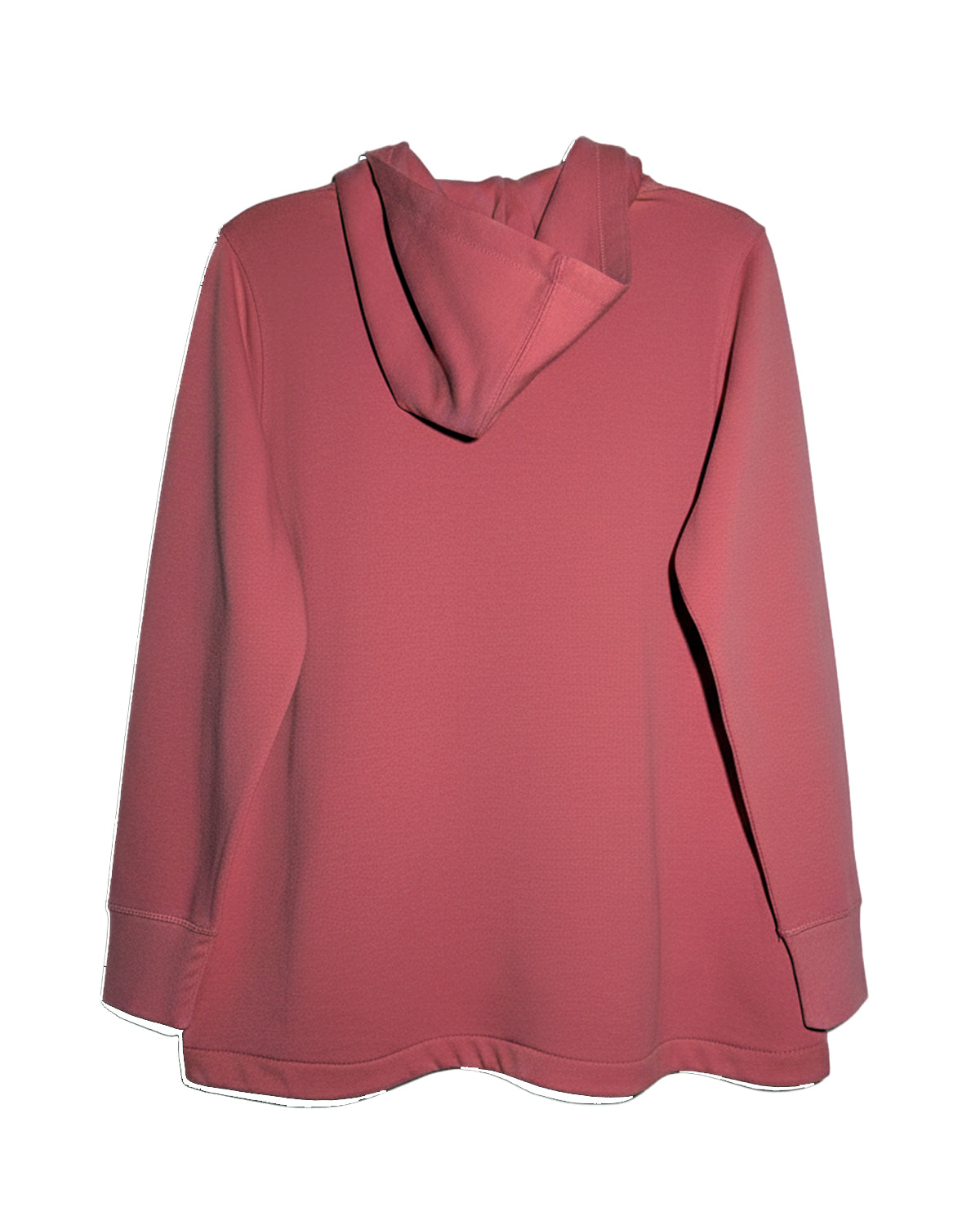 HOODIE WITH VENTED HEM BUTTONS