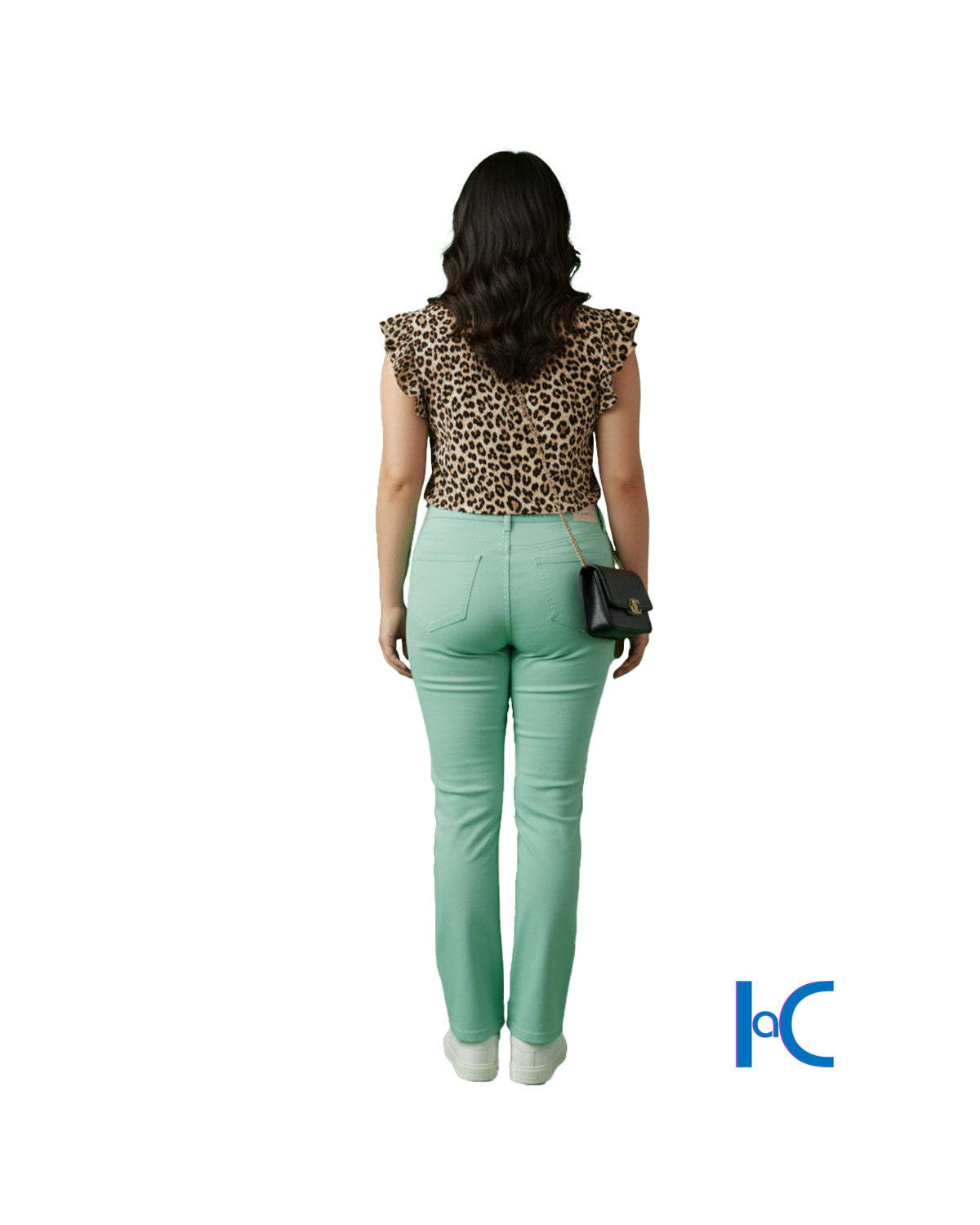 PISTACHIO SLIMMING CURVY CAPRI