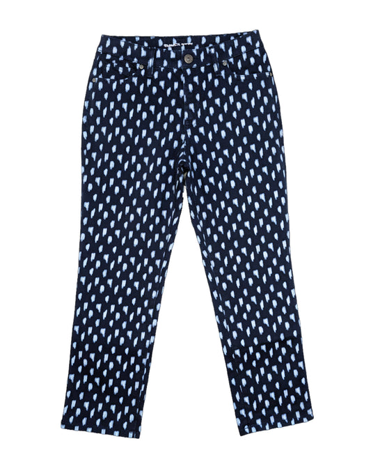 WOMEN'S SLIMMING POCKET CURVY CAPRI