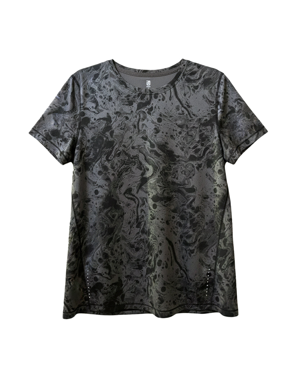 JACQUARD MESH WOMEN'S TEE