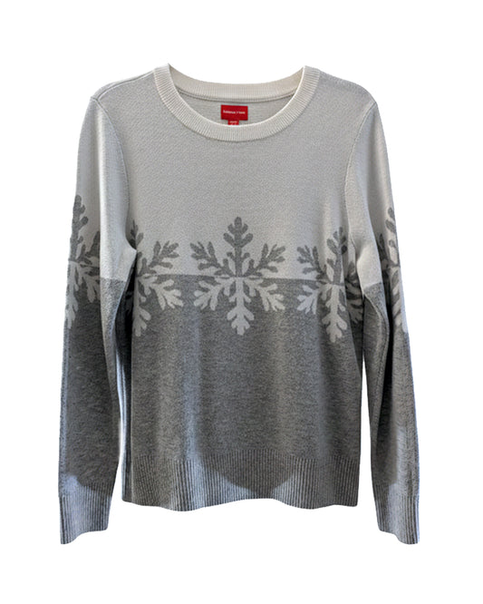 WOMEN'S OMBRE CREWNECK SWEATER
