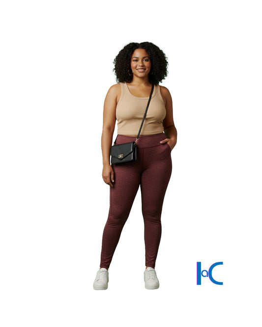 WOMAN'S HIGH WAISTED YOGA PANTS