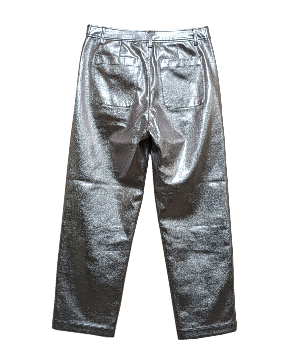 WOMEN'S METALLIC WIDE-LEG PANTS