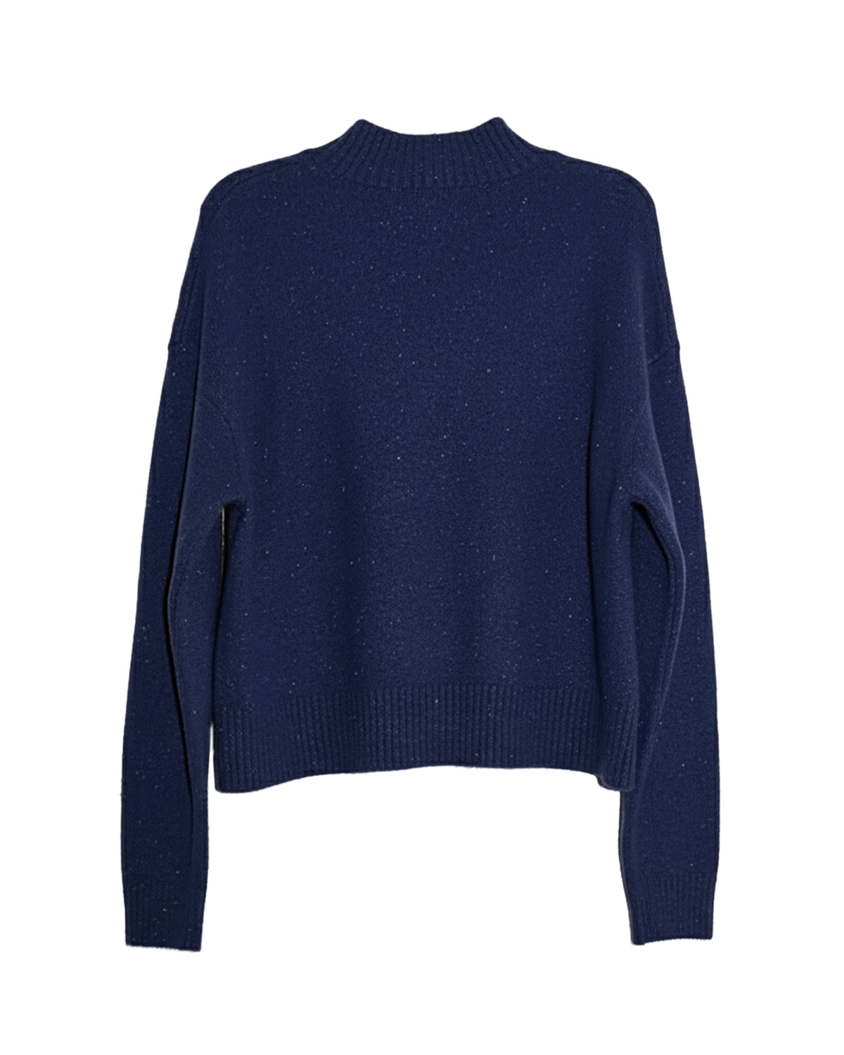 ETOILE BLUE MOCK-NECK SWEATSHIRT