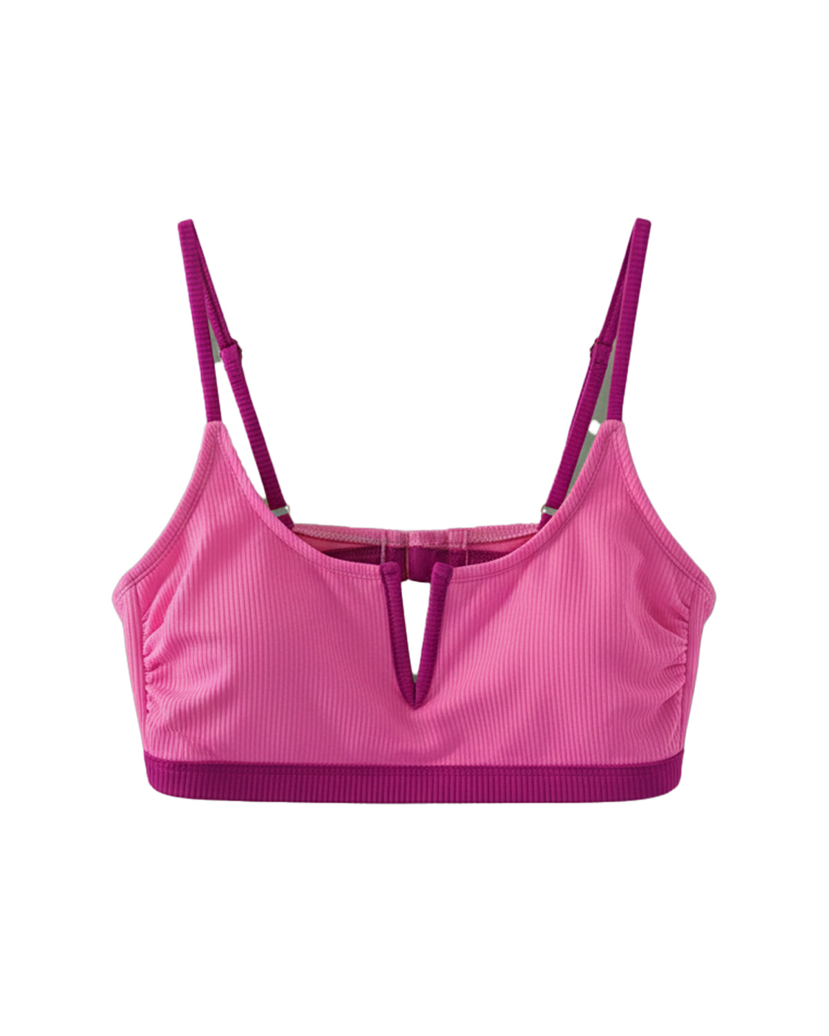 JUNIORS V-WIRE BRALETTE BIKINI TOP