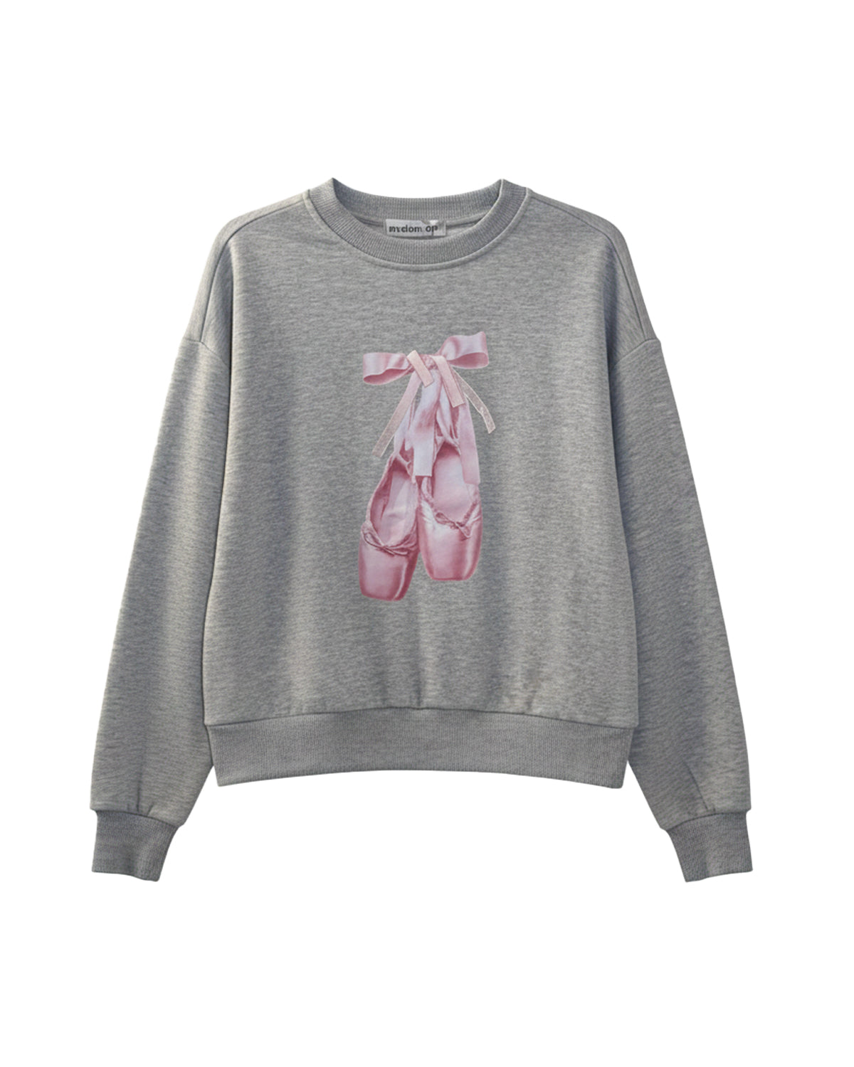 JUNIORS' BALLET SLIPPER SWEATSHIRT