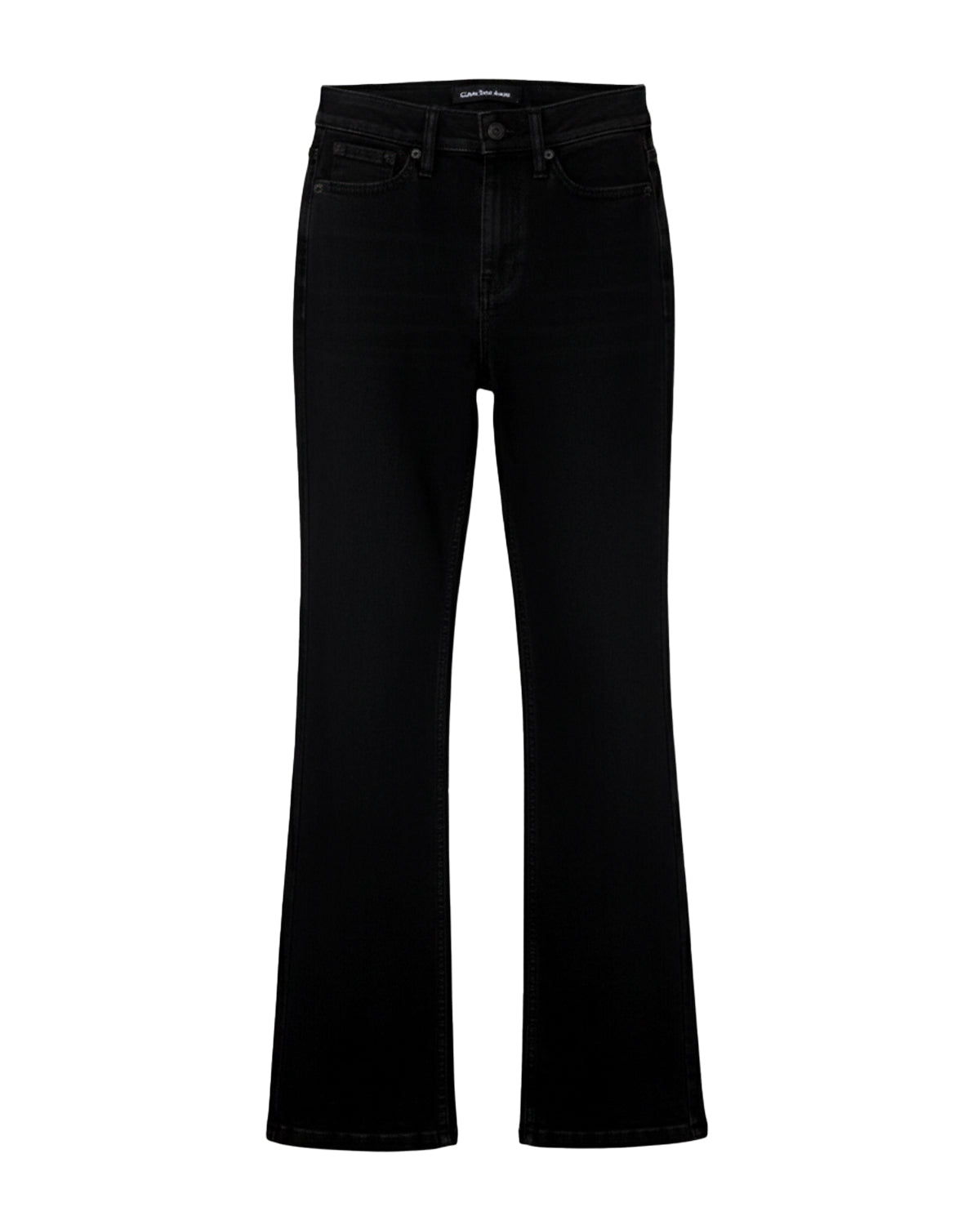 HIGH-RISE BOOTCUT STRAIGHT JEANS