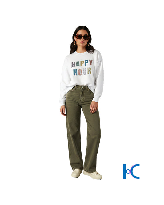 HAPPY HOURS WOMEN'S LONGSLEEVE TEE
